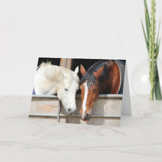 馬を愛する カード