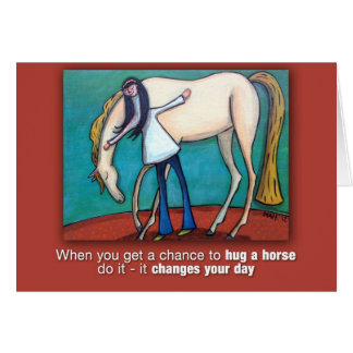 馬を抱き締めて下さい