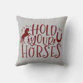 馬を持って クッション (裏面)