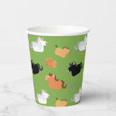 馬を持って 紙コップ (左)