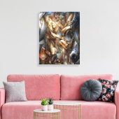 馬を持つ人 キャンバスプリント (インサイチュ (リビング))