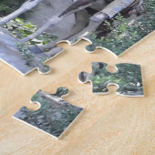 馬を持つ原産のアメリカインディアンの責任者 ジグソーパズル (側面)