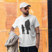 馬を持つ女の子 Tシャツ