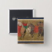 馬を持つ新郎 缶バッジ (正面&裏面)