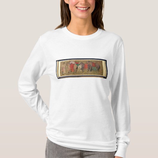 馬を持つ新郎 Tシャツ (正面)