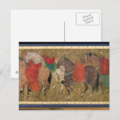 馬を持つ馬丁 ポストカード (正面/裏面)