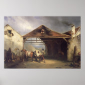 馬を振る舞う男 ポスター (正面)