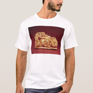馬を攻撃しているグリフィンを描写するプラク Tシャツ