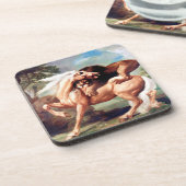 馬を攻撃するライ絵を描オン コースター (左側)