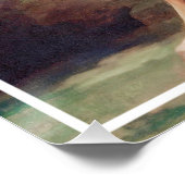 馬を攻撃する絵を描獅子–17620 ポスター (コーナー)