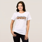 馬を救え、カウボーイに乗れ トライブレンドTシャツ (正面全面)