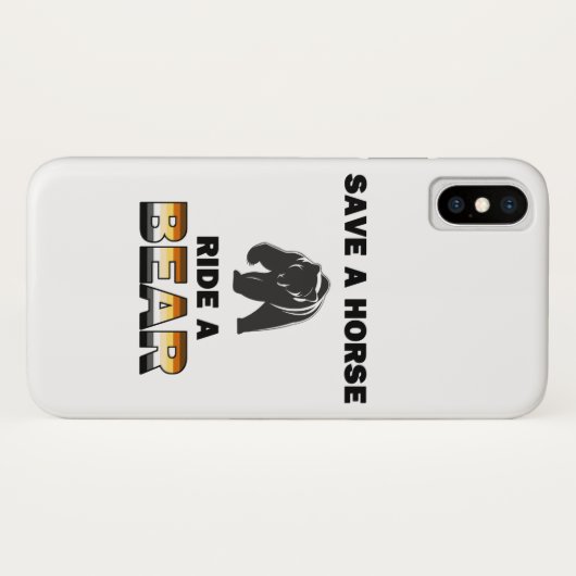馬を救え Case-Mate iPhoneケース (裏面(横))