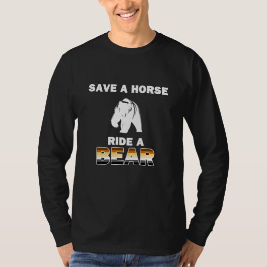 馬を救え Tシャツ (正面)