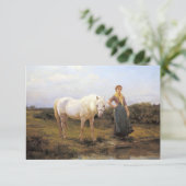 馬を水に連れて行く田舎者 カード (スタンド正面)