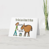 馬を水へ導け カード (正面)