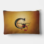 馬を洞窟にあなたの霊を応援 アクセサリーポーチ (裏面)