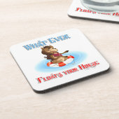 馬を浮かべるものは コースター (左側)