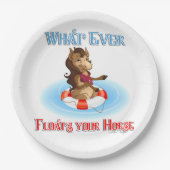 馬を浮かべるものは ペーパープレート (正面)