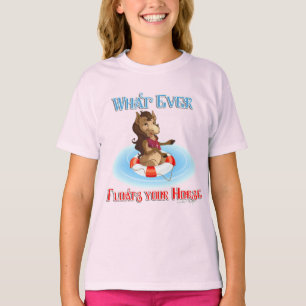 馬を浮かべるものは Tシャツ