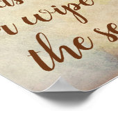 馬を清潔にするか、または座席のウェスタンバスを拭きなさい ポスター (角)