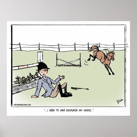 馬を置き忘れた ポスター (正面)