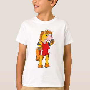 馬を走らせる Tシャツ