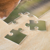 馬を閉絵を描める ジグソーパズル (側面)