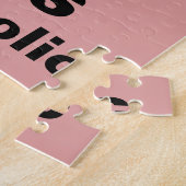 馬を食べ物を与え止め ジグソーパズル (側面)