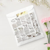 馬アンティーク広告新聞美術 フェイバーバッグ (封をした状態)