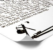 馬アンティーク広告新聞美術 ポスター (角)