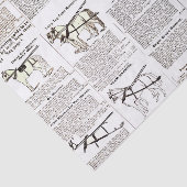 馬アンティーク広告新聞美術 薄葉紙 (詳細)