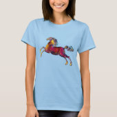 馬アートカラフルTシャツ Tシャツ (正面)