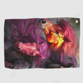 馬アート ゴルフタオル (横)