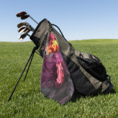 馬アート ゴルフタオル (グリーン)