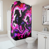 馬アート シャワーカーテン (インサイチュ)