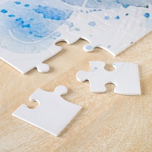 馬アート ジグソーパズル (側面)