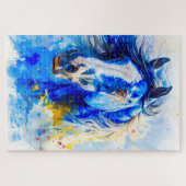 馬アート ジグソーパズル (横)