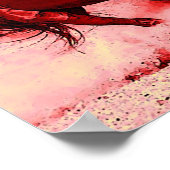 馬アート ポスター (角)