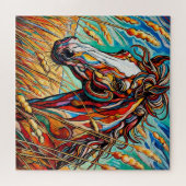 馬イングラス600ピースパズル ジグソーパズル (横)