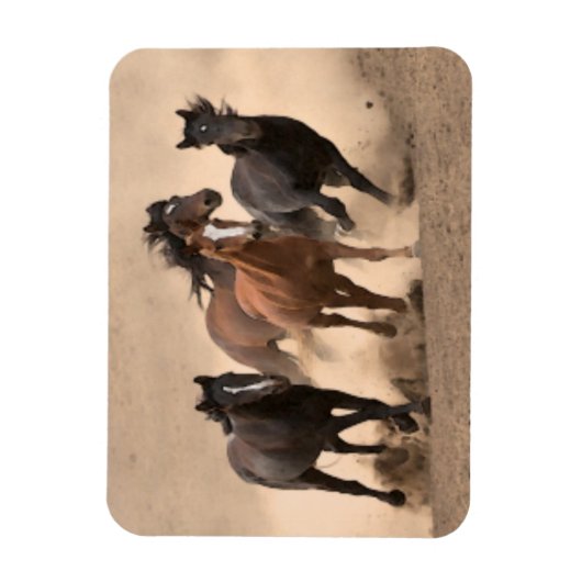 馬イン秋II マグネット (縦)