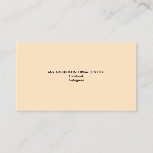 馬エレガントひまわりフローラパーソナライズされたウマ科の 名刺 (裏面)