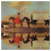 馬エレガント乗 ファブリック (クローズアップ)