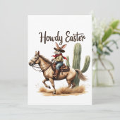 馬カウボーイに乗ってハウディイースターバニー シーズンカード (スタンド正面)