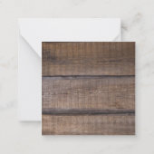 馬カウボーイブーツワゴンホイールヒマワリ西 ノートカード (裏面)