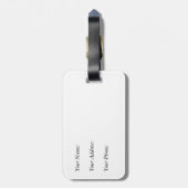 馬カスタマイズ荷札 ラゲッジタグ (裏面縦)