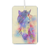 馬カラフルの芸術的デザイン カーエアーフレッシュナー (正面)