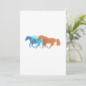 馬カラフルランニングの 招待状 (スタンド正面)