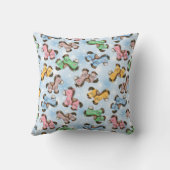 馬カラフル玩具 クッション (裏面)