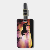 馬カラフル荷札 ラゲッジタグ (正面縦)