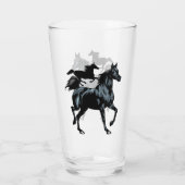 馬ガラスのコップ タンブラーグラス (裏面)